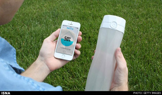 بطری آب هوشمند (+عکس)
