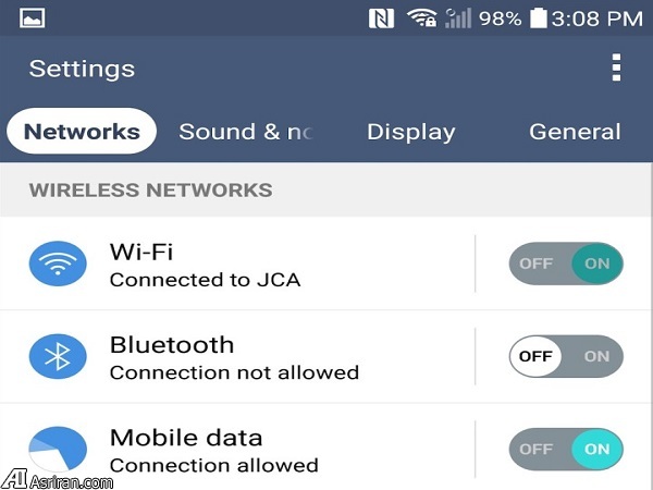 توصیههای برای افزایش عمر باتری ال جی G4 توصیههای برای افزایش عمر باتری ال جی G4