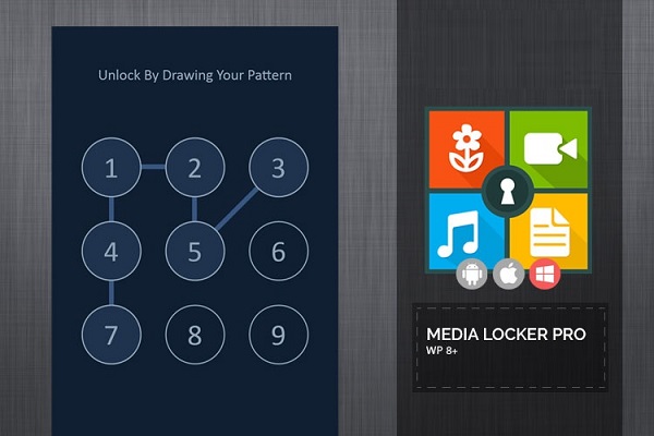 مخفیسازی عکس و ویدئو در ویندوزفون با Media Locker Pro مخفیسازی عکس و ویدئو در ویندوزفون با Media Locker Pro