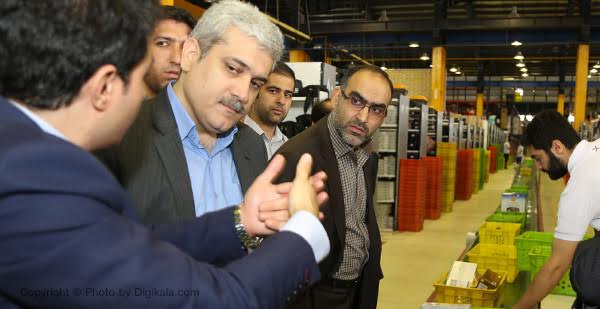 بازدید معاون فناوری ریاست جمهوری از دیجی‌کالا