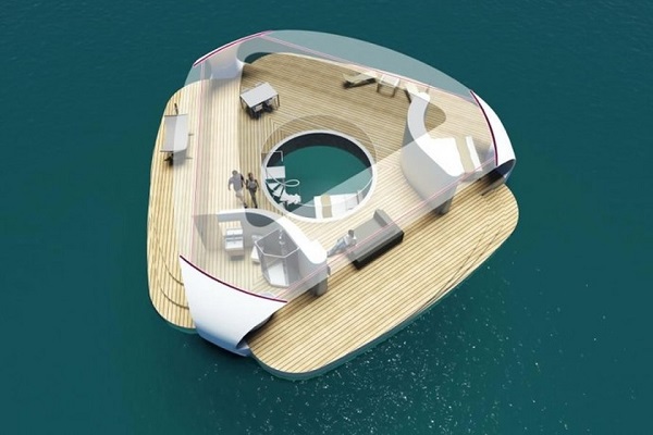 ساخت نخستین ویلای شناور جهان ساخت نخستین ویلای شناور جهان