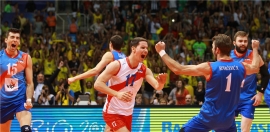 صربستان و فرانسه امشب در فینال لیگ جهانی والیبال / هم گروه های ایران سوم و چهارم جهان(+عکس)