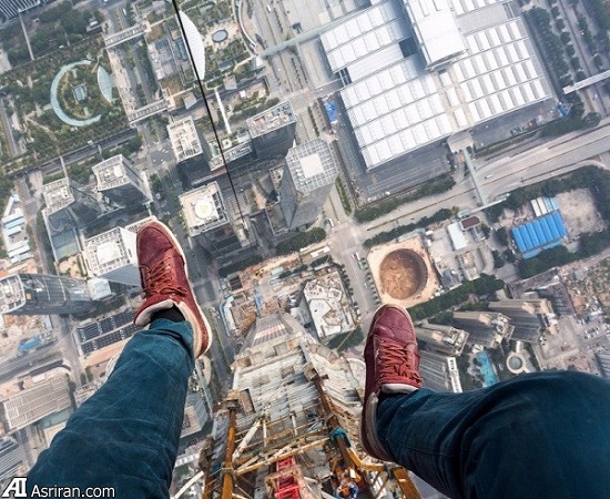 دو ستاره اینستاگرام بر فراز سازه‌های مرتفع جهان