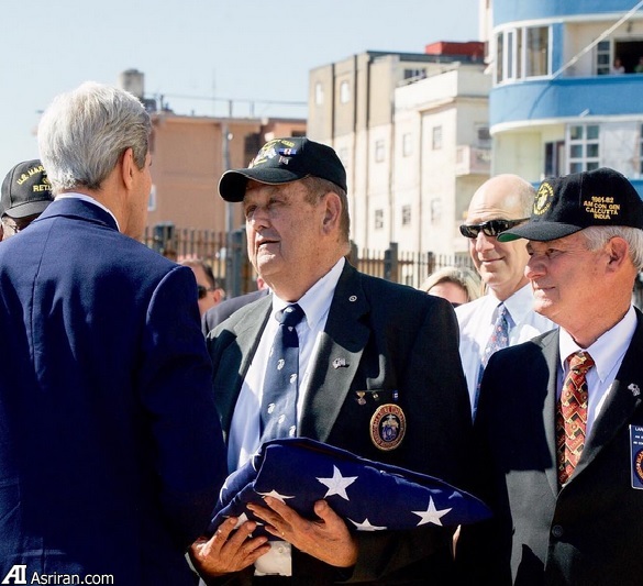 پرچم آمریکا پس از نیم قرن در کوبا بر افراشته شد (+عکس)