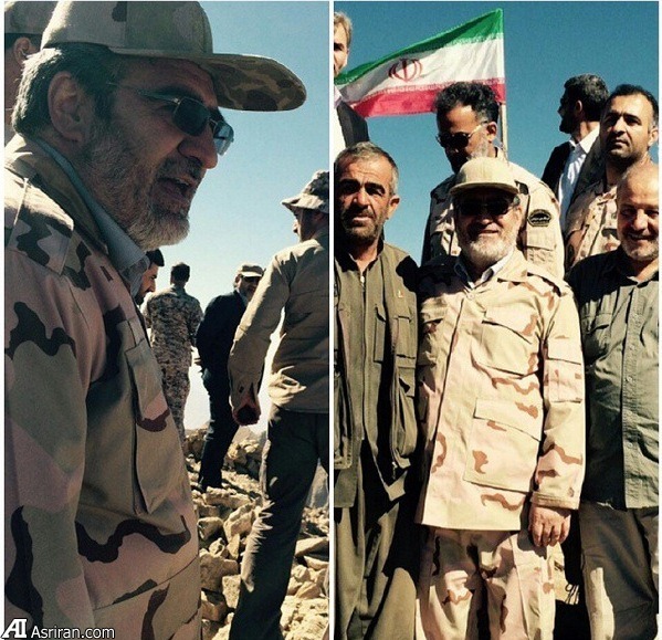 رحمانی فضلی لباس نظامی به تن کرد (عکس)