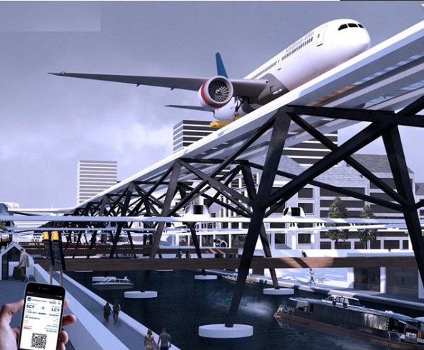 ساخت باند فرودگاه بر روی خیابان‌های شهری