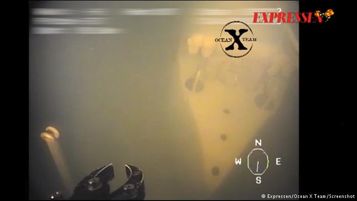 کشف زیردریایی به جای مانده از جنگ جهانی اول در آب‌های سوئد