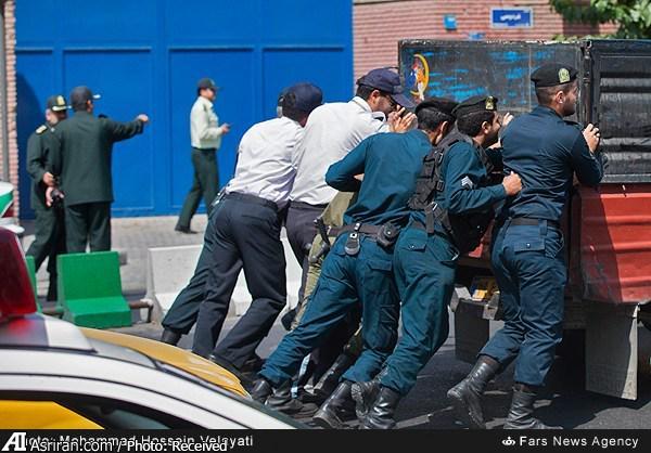 نیسانی که جلوی وزیر خارجه انگلیس خراب شد (عکس)