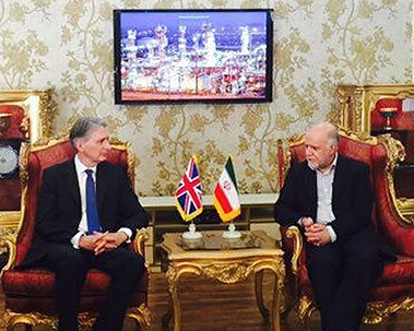 دیدار وزیر خارجه انگلیس با زنگنه