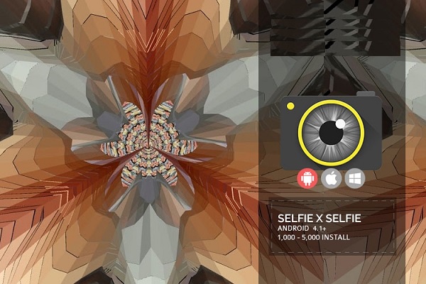 ثبت سلفی‌های هنری با اپلیکیشن Selfie x Selfie