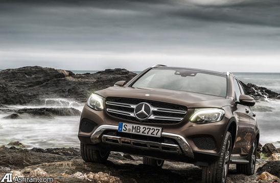 مرسدس بنز GLC را جانشین GLK کرد/ شاسی بلند زیبای بنز در جاده ها (+عکس)