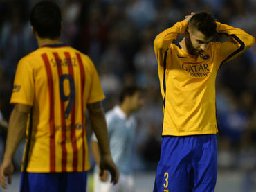 سلتاویگو 4 - 1 بارسلونا / شکست سنگین و سقوط بارسا(+گزارش تصویری)