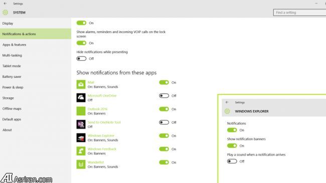 چگونگی مدیریت اعلانها در ویندوز 10 چگونگی مدیریت اعلانها در ویندوز 10