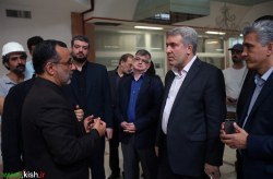 بازديد مونسان از صدا و سيمای مركز كيش