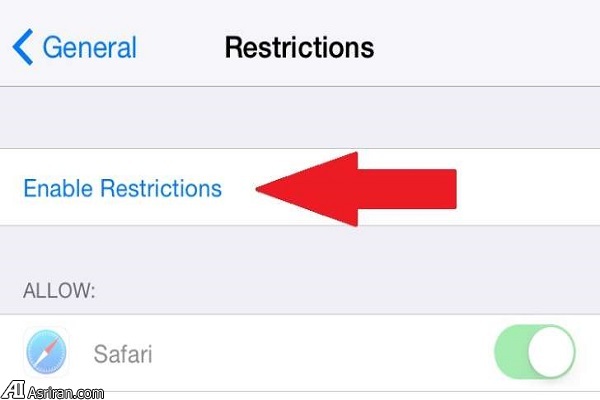 ضدکودک ساختن آی‌فون در چند گام ساده