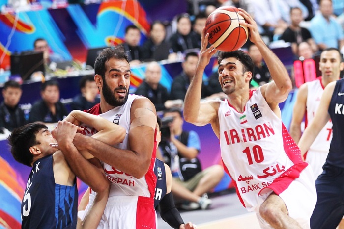 ایران 75 - 62 کره جنوبی / تیم ملی بسکتبال در نیمه نهایی (+آمار/عکس)