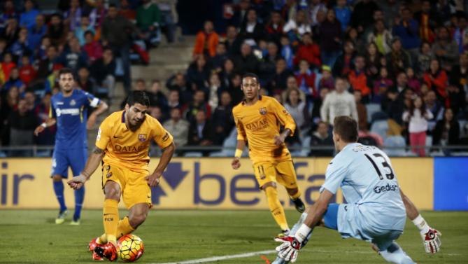 ختافه 0 - 2 بارسلونا / ادامه کورس بارسا-رئال در صدر(+عکس/جدول) ختافه 0 - 2 بارسلونا / ادامه کورس بارسا-رئال در صدر(+عکس/جدول)