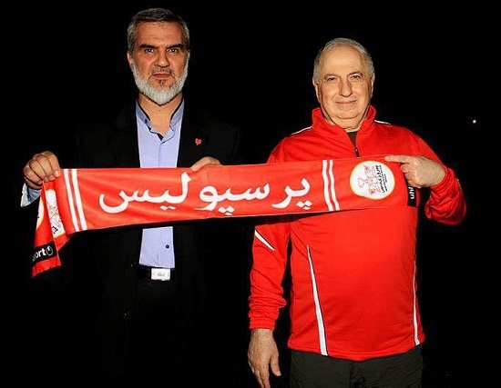 نخست وزیرفقید عراق و پرچم پرسپولیس(+عکس)
