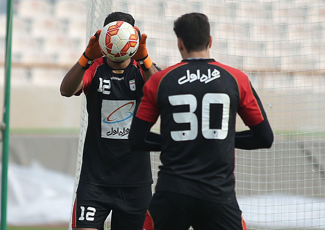 نشاط در تمرین تیم ملی (گزارش تصویری)