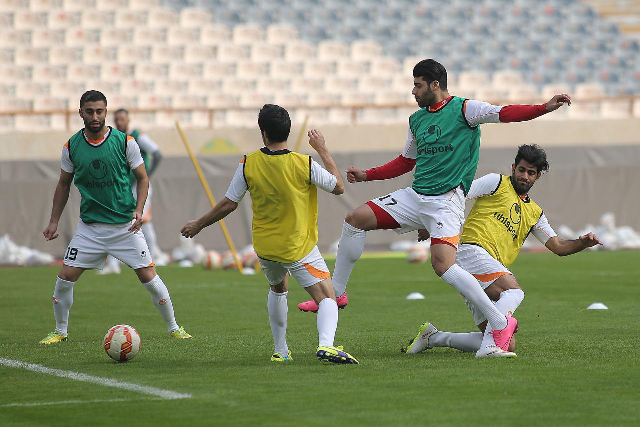 نشاط در تمرین تیم ملی (گزارش تصویری)