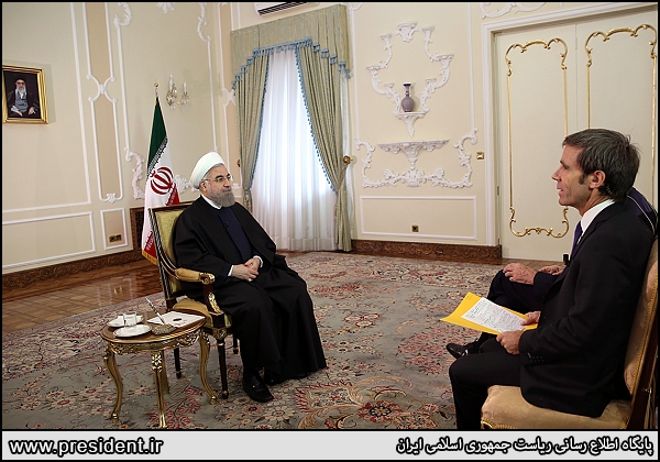جواب روحانی به سوالات تلویزیون فرانسه درباره 