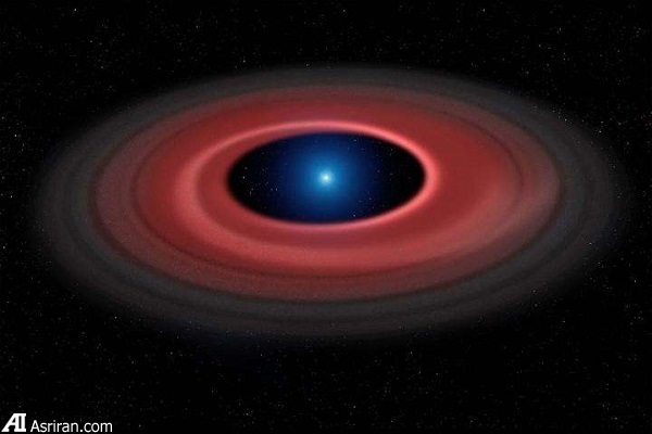 ثبت عکس نابودی یک سیارک توسط یک ستاره مرده