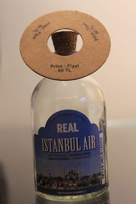 یک شیشه هوای استانبول، 60 لیر! (+عکس)