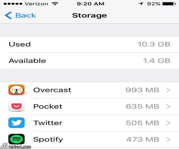 چند ترفند ساده برای افزایش سرعت آیفون چند ترفند ساده برای افزایش سرعت آیفون