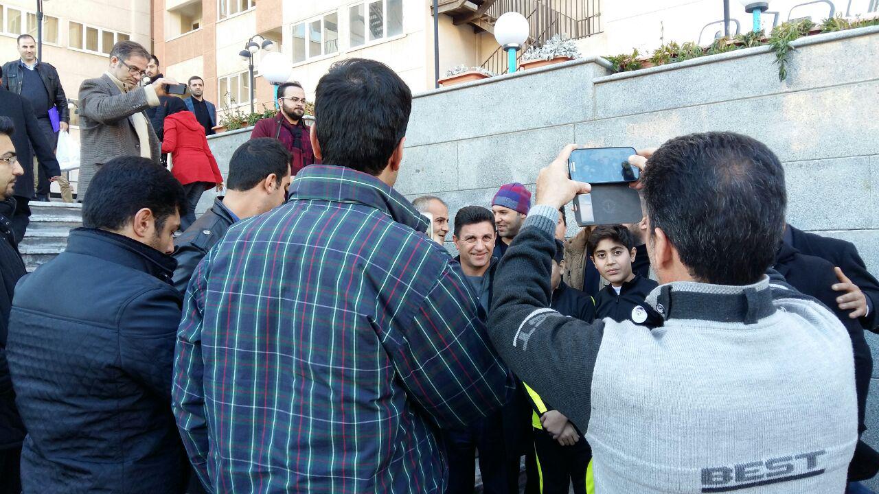 امیر قلعه‌نویی در منزل تونی اولیویرا (عکس)