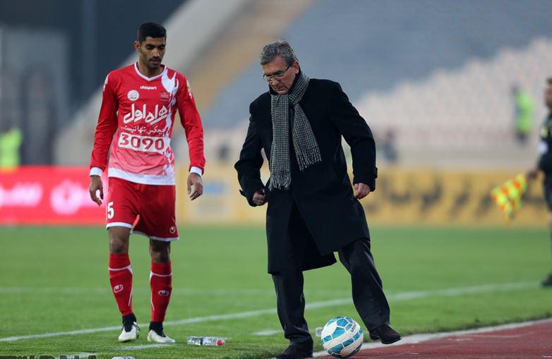 سرما و تاثیر روی مرد 61ساله پرسپولیس (عکس)