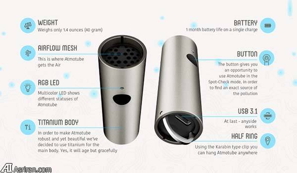 بررسی کیفیت هوا در همه جا با «اتموتیوب» بررسی کیفیت هوا در همه جا با «اتموتیوب»