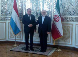 دیدار ظریف با وزیر خارجه لوکزامبورگ