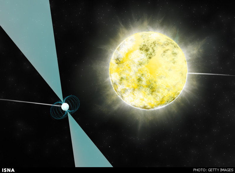 وجود اکسیژن خالص در ستاره کوتوله سفید وجود اکسیژن خالص در ستاره کوتوله سفید