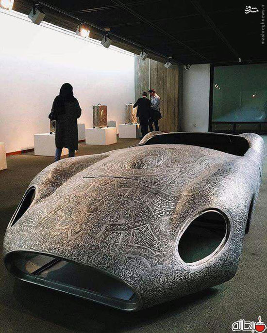 مازراتی منبت کاری شده در تهران (عکس)