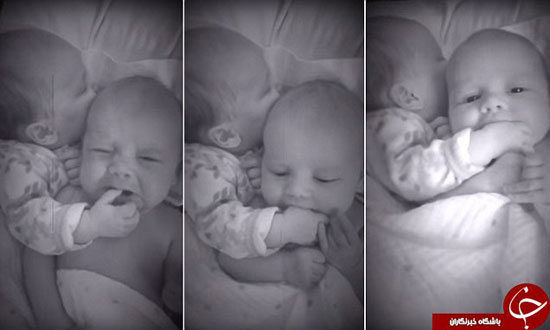 مهربانی خواهر یک ماهه، سوژه روز دنیا (+عکس)