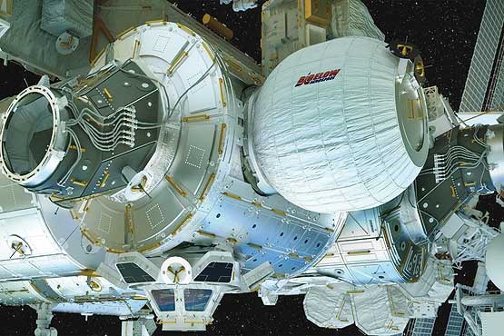 اتاقک بادی در ایستگاه فضایی بین‌المللی