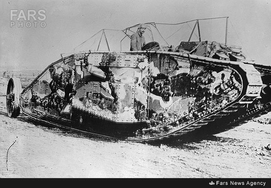 نخستین تانک چه شکلی بود (+عکس)