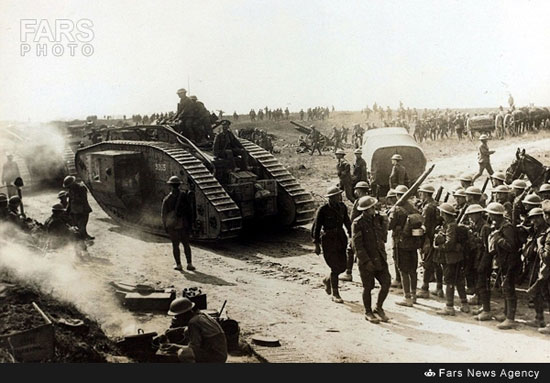 نخستین تانک چه شکلی بود (+عکس)