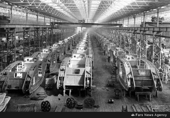 نخستین تانک چه شکلی بود (+عکس)