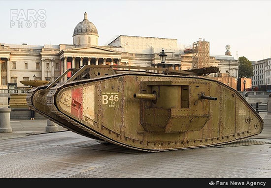 نخستین تانک چه شکلی بود (+عکس)