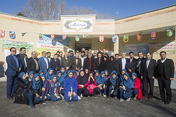 افتتاح یک مدرسه توسط بانک پاسارگاد
