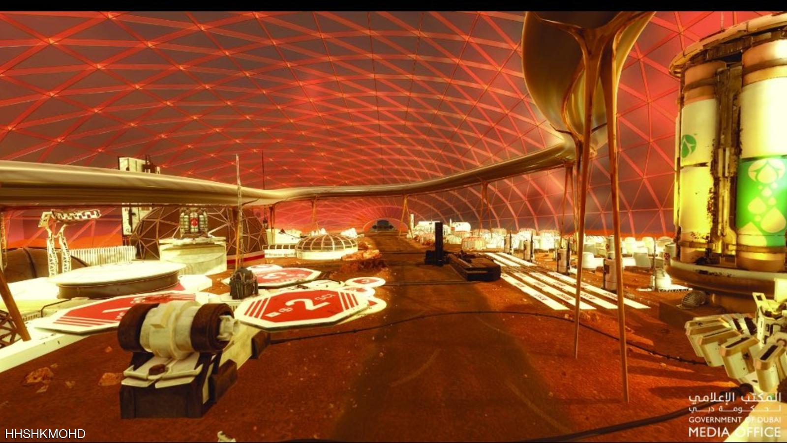 امارات: ساخت یک شهر برای سکونت انسان در مریخ