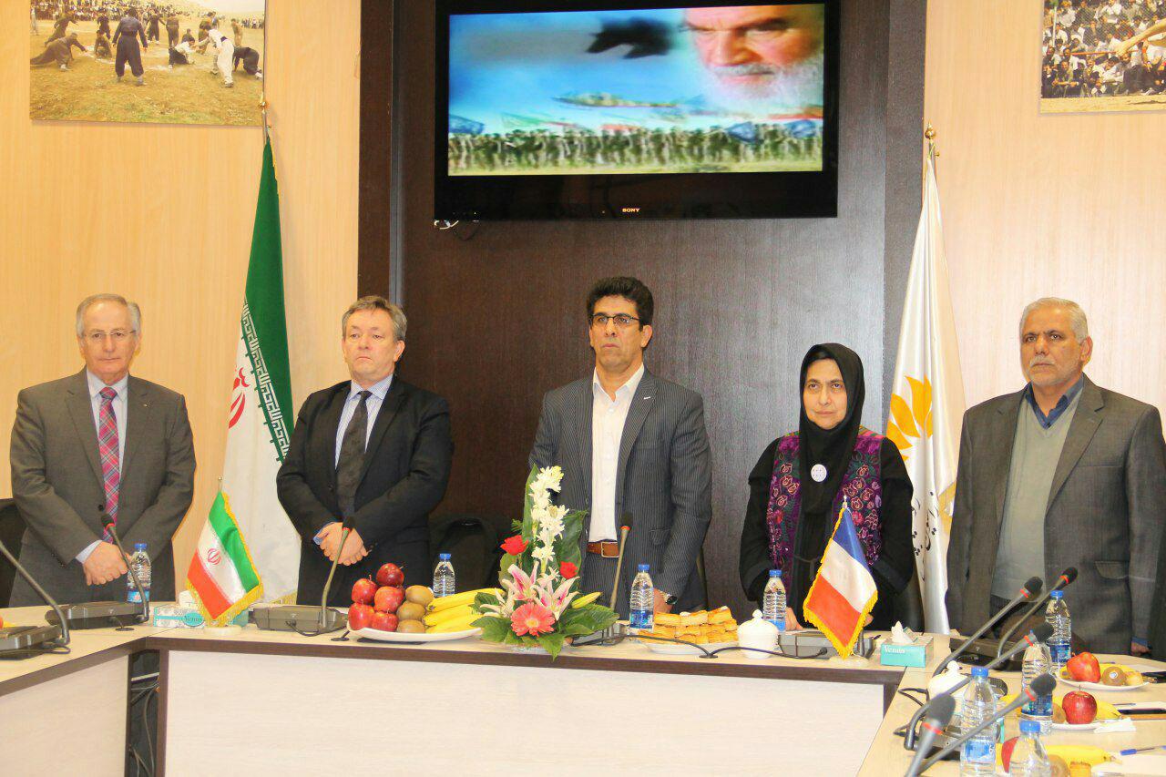 سفر رییس فدراسیون ورزش‌ های عمومی فرانسه به ایران