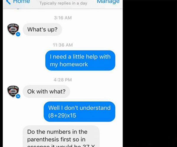 پلیس وظیفه شناس آمریکایی (+عکس)