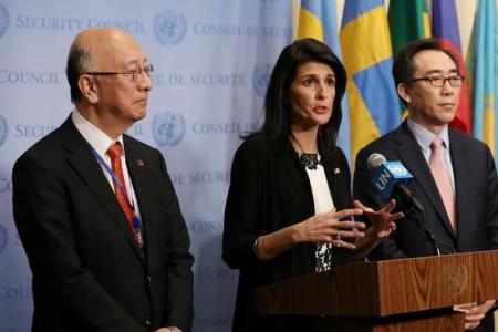 نماینده آمریکا در سازمان ملل: باید ایران را از سوریه خارج کنیم