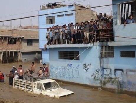 70 کشته در سیل پرو