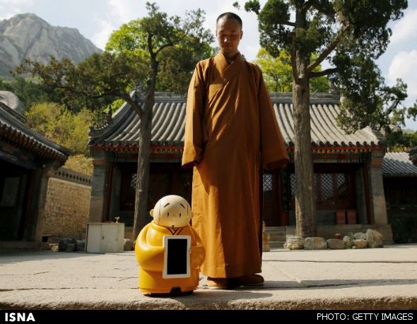 تبلیغ آیین بودا با ربات!