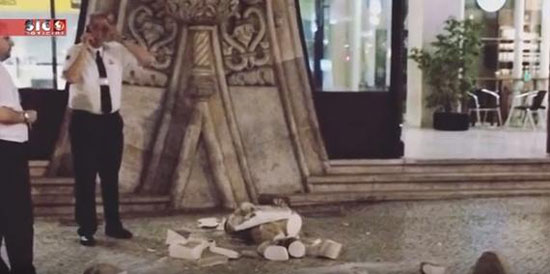 تخریب اثر 126ساله به خاطر عکس سلفی