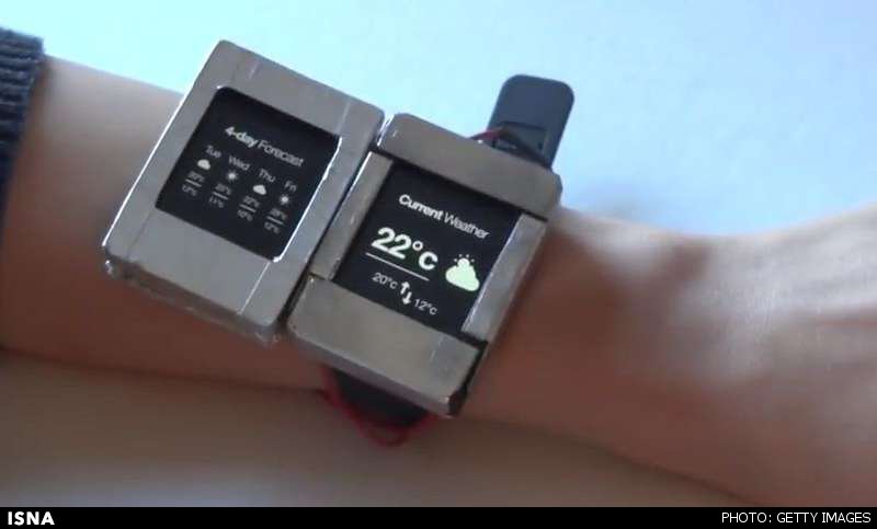 نخستین ساعت هوشمند جهان با دو نمایشگر نخستین ساعت هوشمند جهان با دو نمایشگر