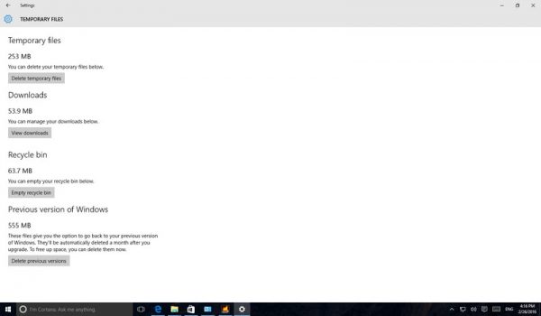 5 روش برای آزادسازی فضای بیشتر در ویندوز 10 5 روش برای آزادسازی فضای بیشتر در ویندوز 10